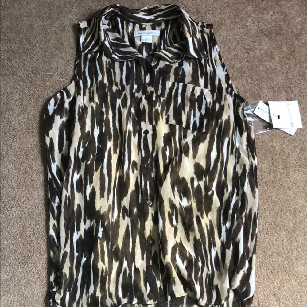 Button up tank top